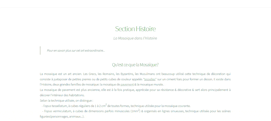 catmoz cathy artiste freelance créations mosaïque tous supports mode emploi comment faire hoverard gif